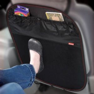 Car backrest protectors from passengers feet