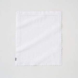 Silver Cross 'Hello Little One' - White Knitted Blanket