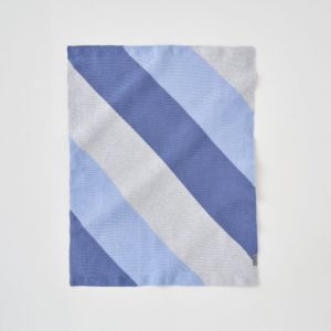 Silver Cross 'My Universe' - Blue Knitted Blanket