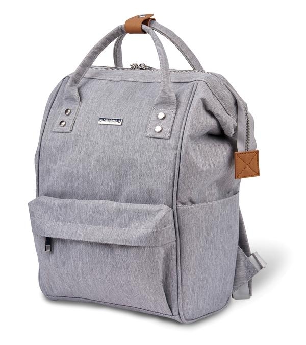 BabaBing! Mani Backpack Changing Bag - Grey Marl