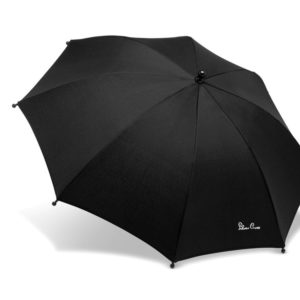 Silver Cross Parasol - Black