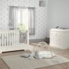 Mamas & Papas 2 Piece Oxford Range Cot Bed & Dresser - White