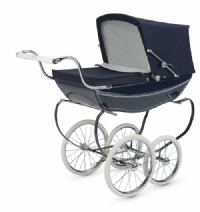 Silver Cross Dolls Pram Oberon Navy