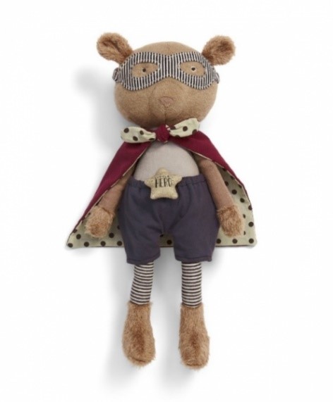 Mamas & Papas Superhero Pow Bear Companion