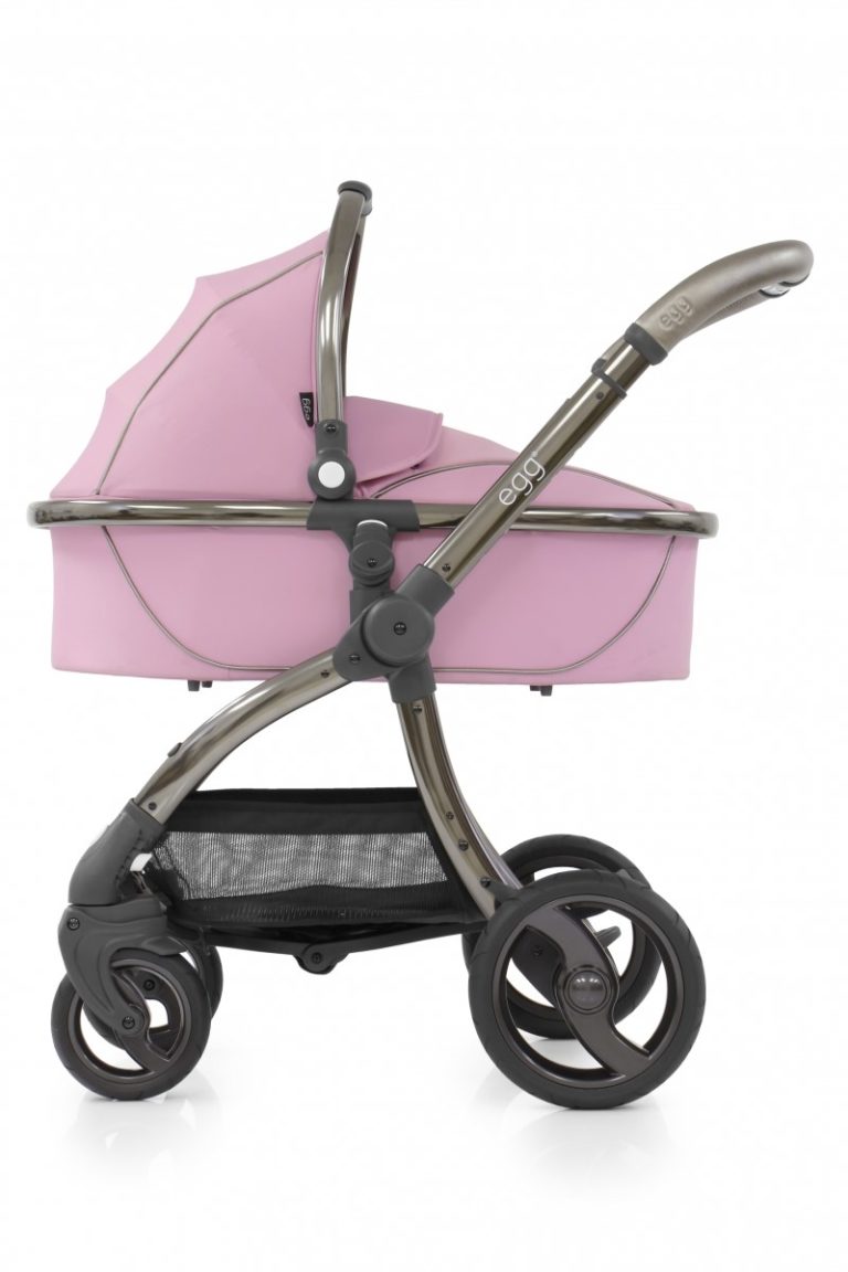 egg Stroller in baby pink