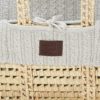 with love dove coloured moses basket