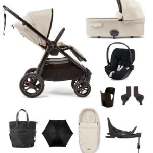 Mamas & Papas Ocarro 9 Piece Complete Cloud Z i-Size Bundle - Calico