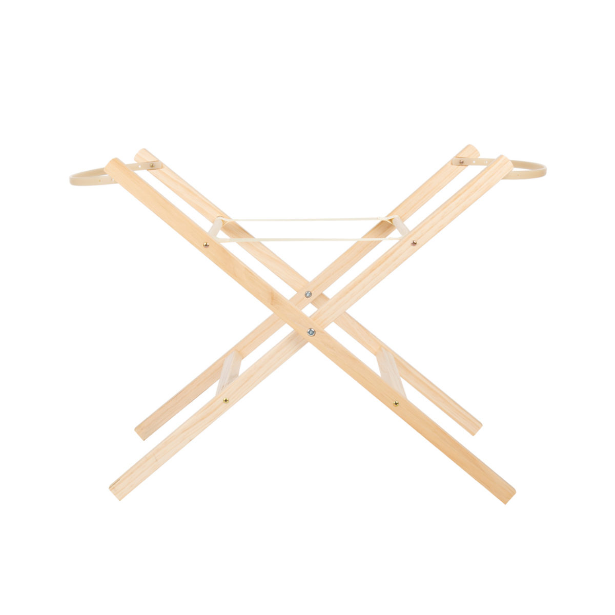 Mother  Baby Folding Moses basket Stand Natural Simply Baby Lancaster