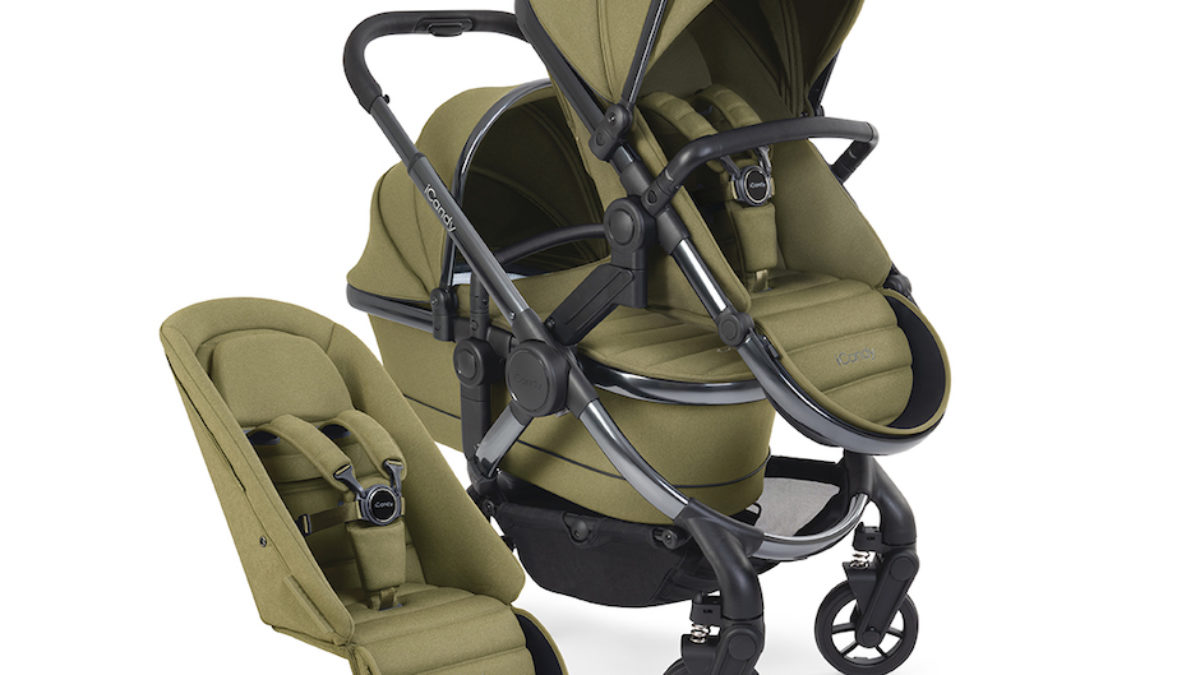 Icandy double carrycot cheap