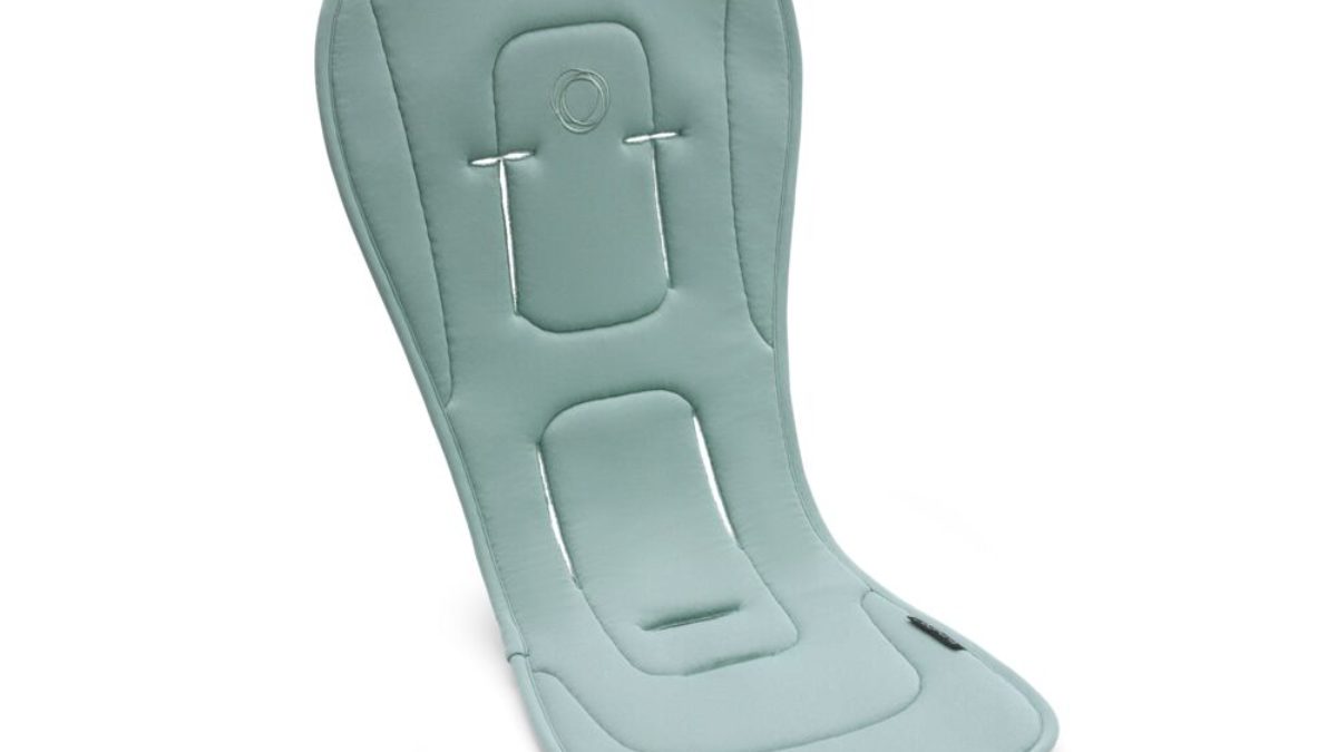 Bugaboo breezy seat liner arctic grey top
