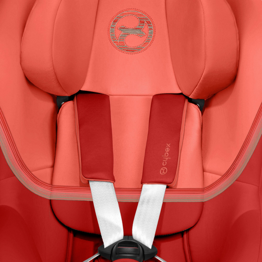 Child Car Seat Solution S2 i-Fix Design Hibiscus Red by Cybex / Kids-Comfort