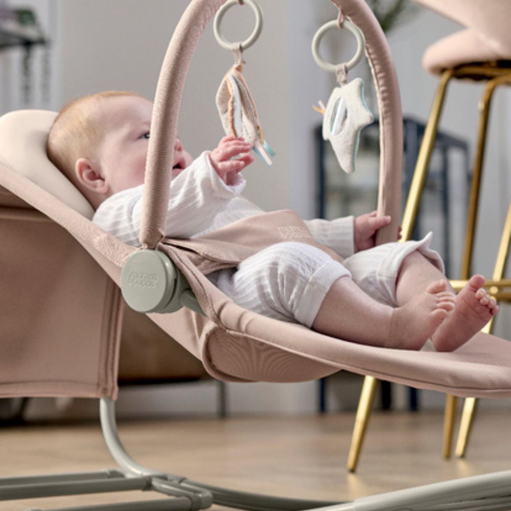 Tempo Baby Bouncer - Blush  Rockers & Bouncers – Mamas & Papas UK